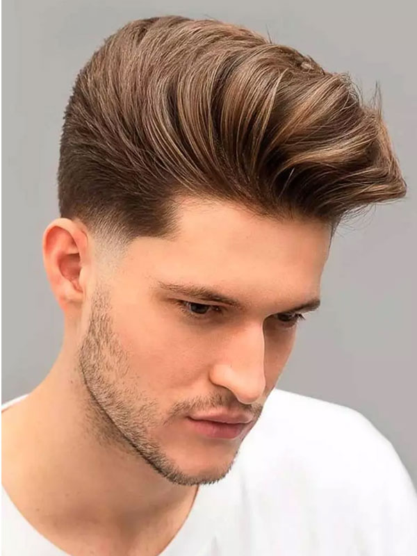 Curly Pompadour