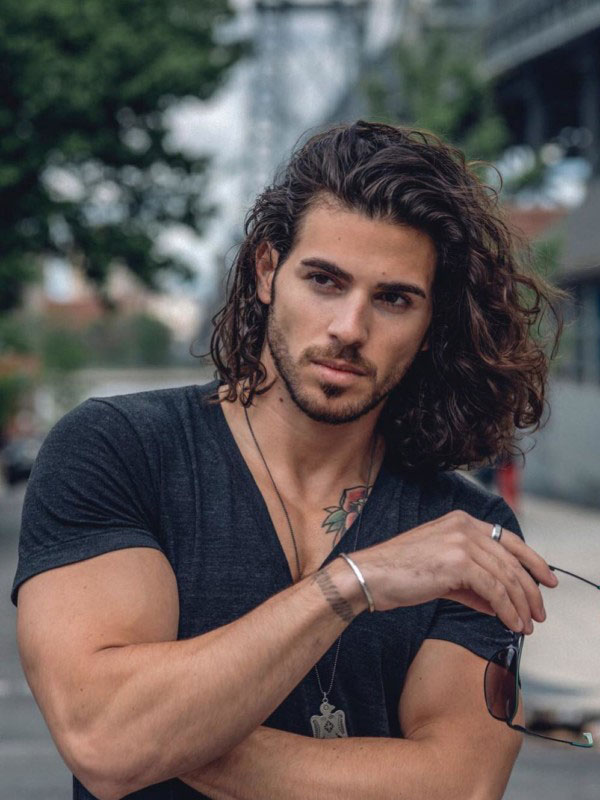 فر بلند (Long Curly Hair Men)