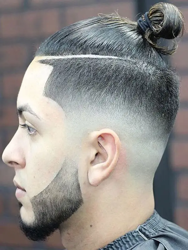 مدل موی از پشت بسته مردانه (Man Bun)