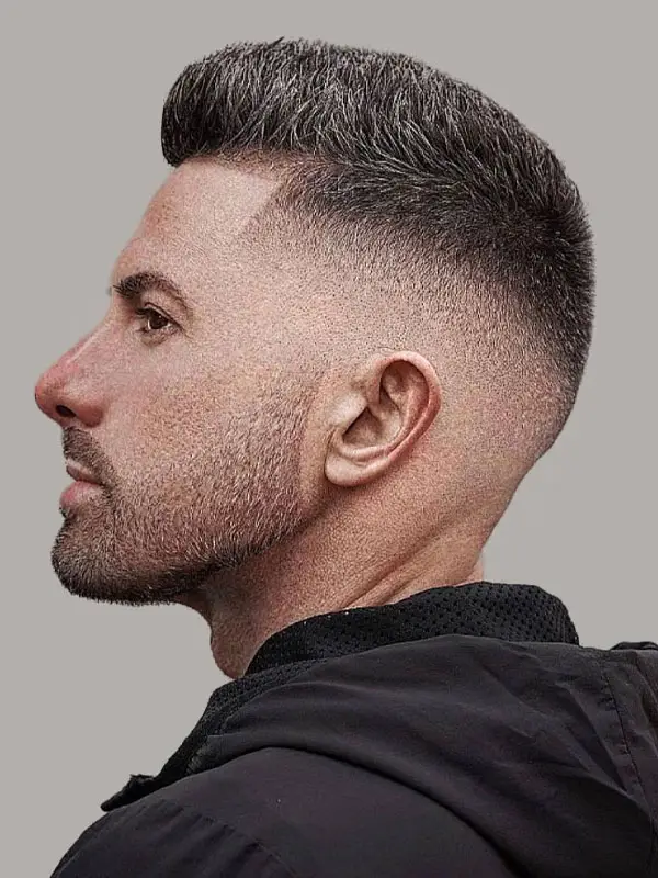 مدل مو پسرانه خوشتیپ فلت تاپ (Flat Top Haircut)