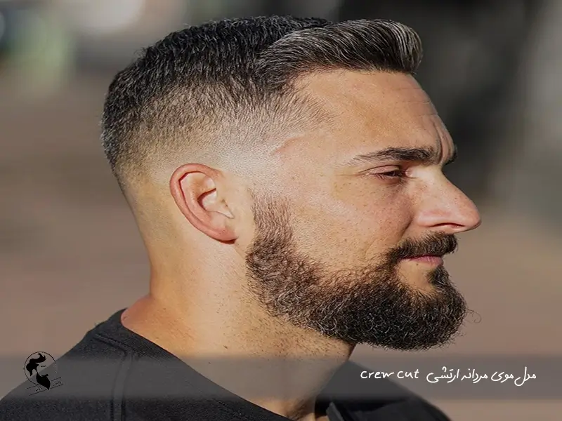 crew cut مدل موی مردانه ارتشی