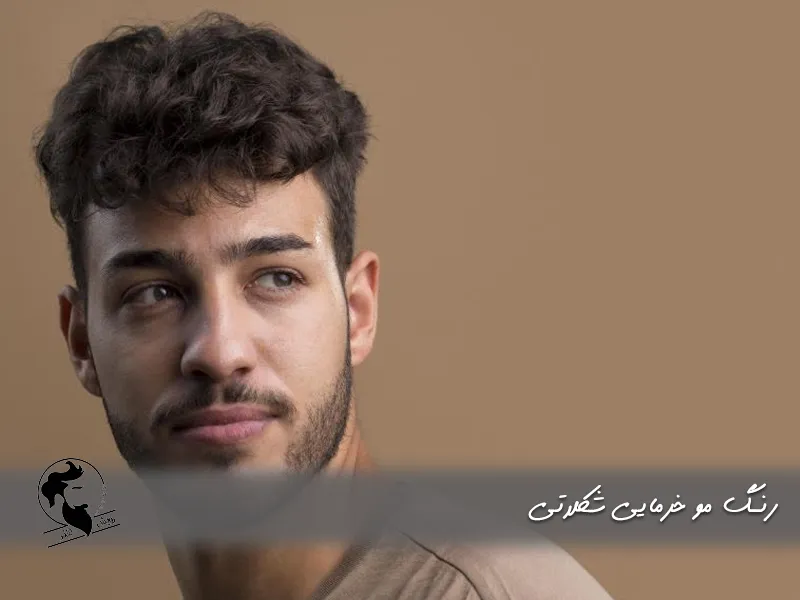 رنگ مو خرمایی شکلاتی